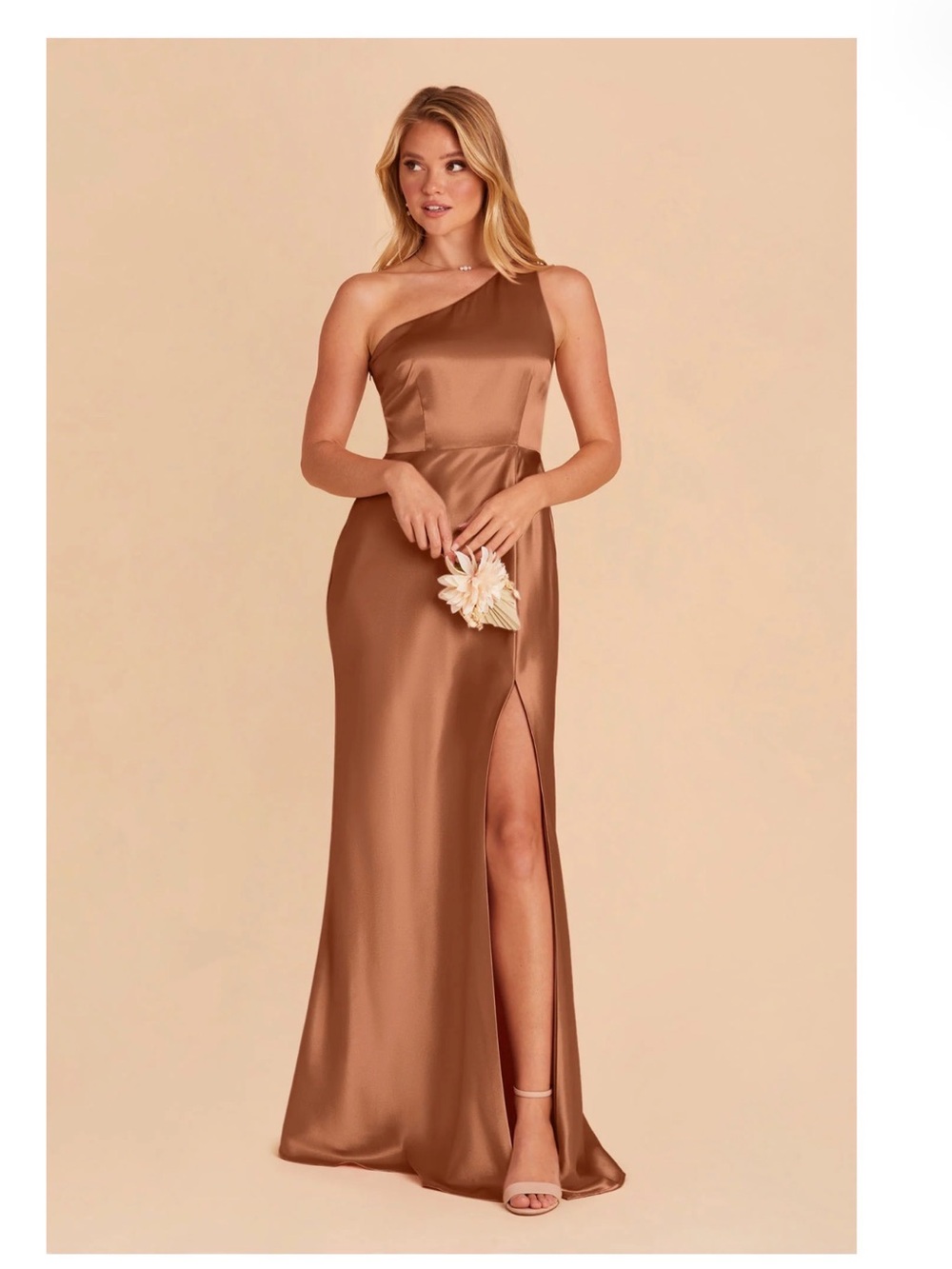 Kira Shiny Satin Dress